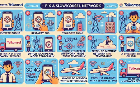 CARA MEMPERBAIKI JARINGAN TELKOMSEL YANG LEMOT