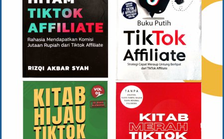 Paket Bundle 4 Ebook TikTok Affiliate: Panduan Lengkap untuk Sukses di Bisnis Affiliate TikTok