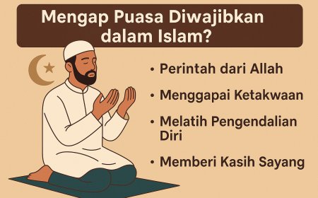 Mengapa Dalam Agama Islam Puasa Diwajibkan? Hikmah dan Manfaatnya