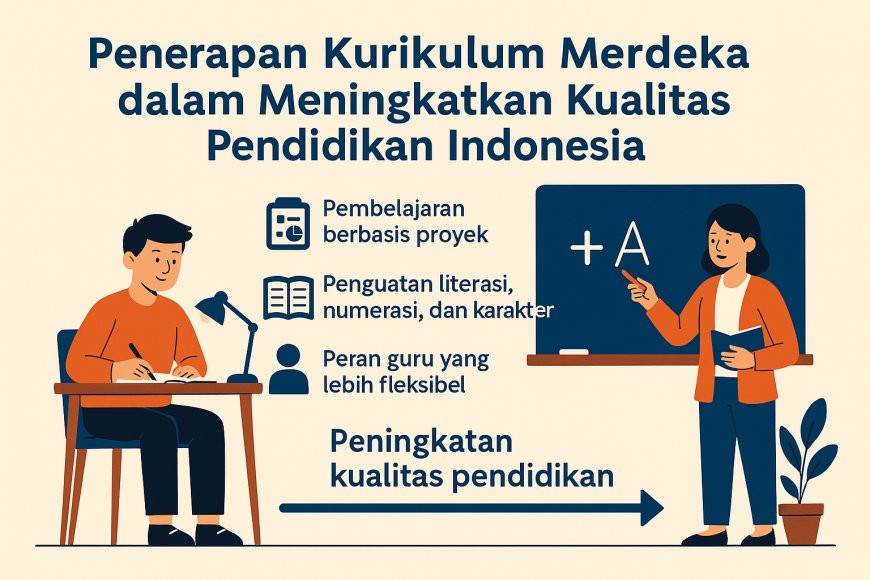 Penerapan Kurikulum Merdeka dalam Meningkatkan Kualitas Pendidikan Indonesia