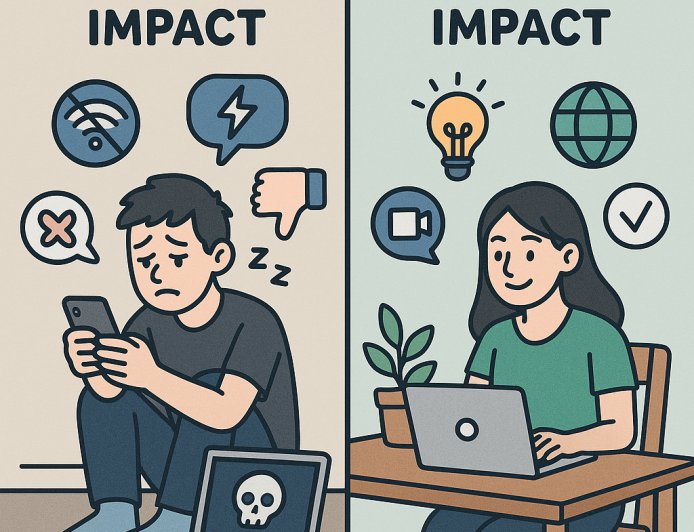 Dampak Positif dan Negatif Teknologi dalam Kehidupan Sehari-hari: Analisis Ilmiah dan Relevansi Digital Kontemporer